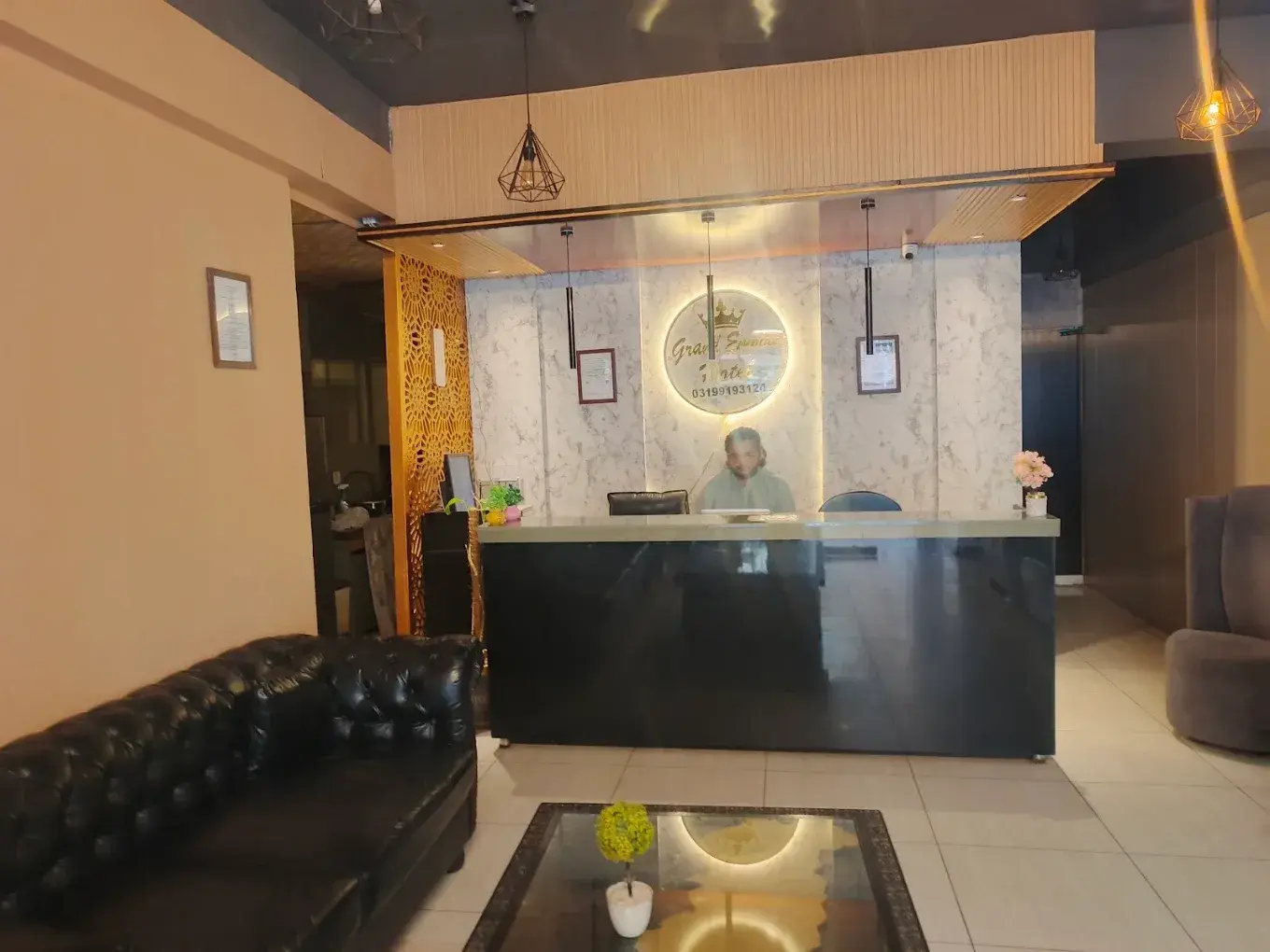Hotel lobby Bahria Civic Center